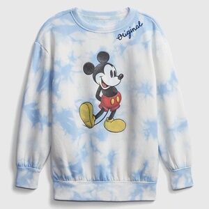 GapKids Disney Mickey Mouse Tie-Dye Crewneck Sweatshirt XXL (14/16)